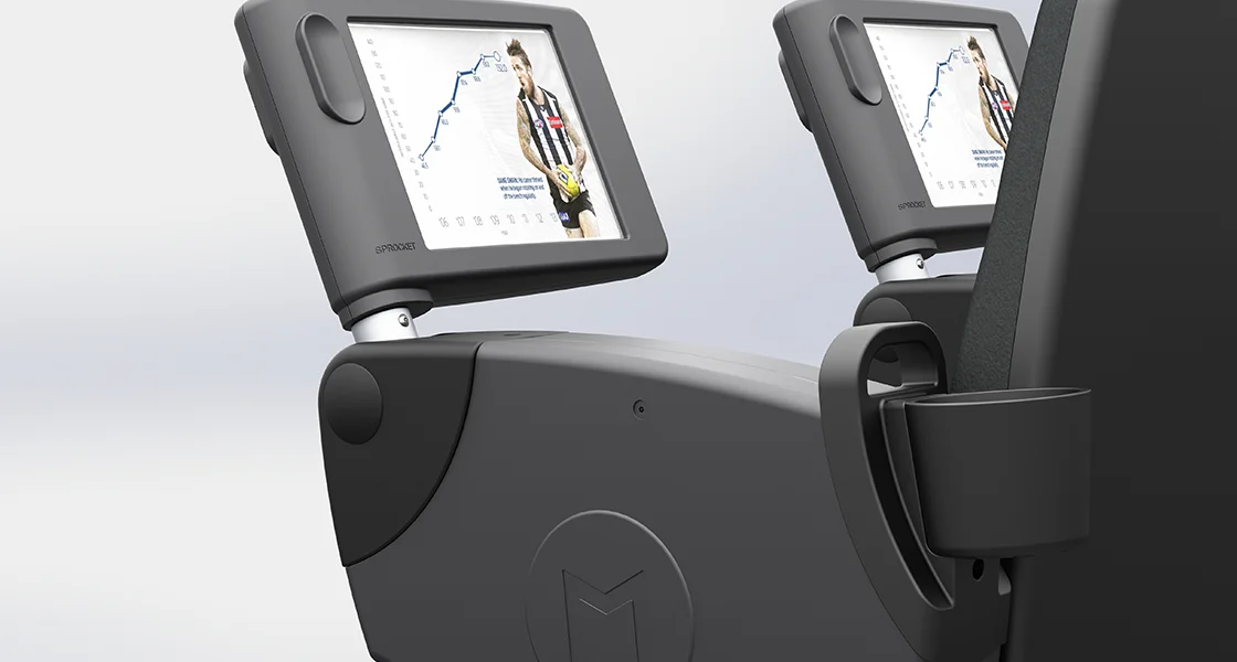 Two Tablets on Fitness Machines | Sprocket