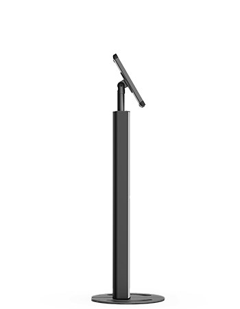 Side profile Sprocket T-Totem 10 iPad floor stand black
