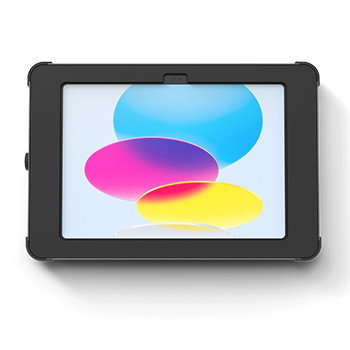 Sprocket X-Panel flush iPad wall mount front black Australia