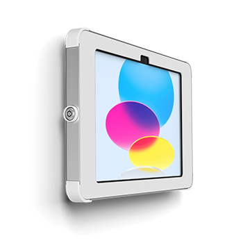 iPad display Sprocket X-Vesa wall mount white silver